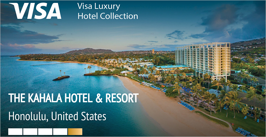 VISA Signature 서비스 중 하나인 ‘VISA 럭셔리 호텔 컬렉션'<br>(출처=www.visaluxuryhotelcollection.com)