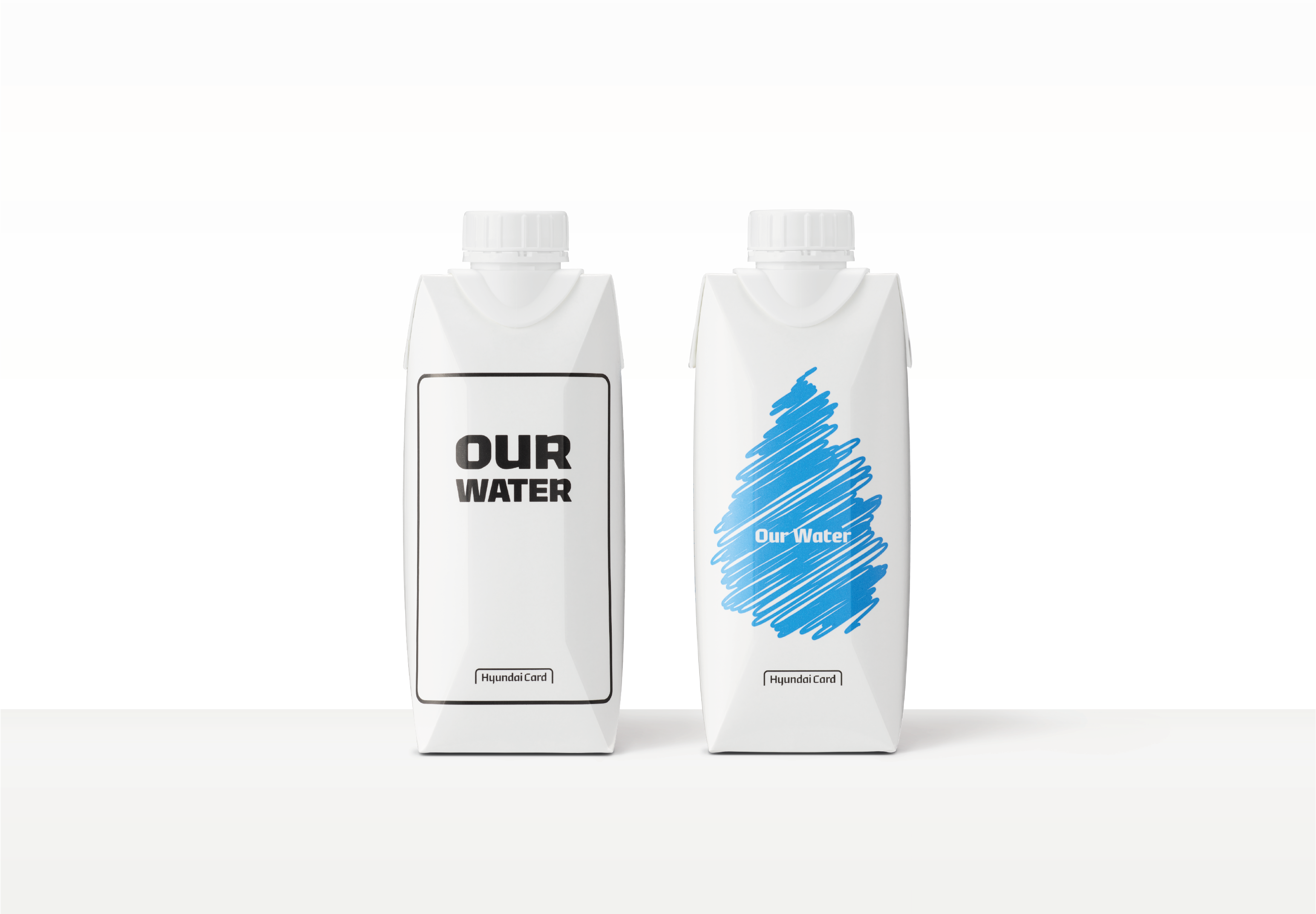 현대카드, 친환경 종이팩 생수 ‘현대카드 Our Water’ 출시