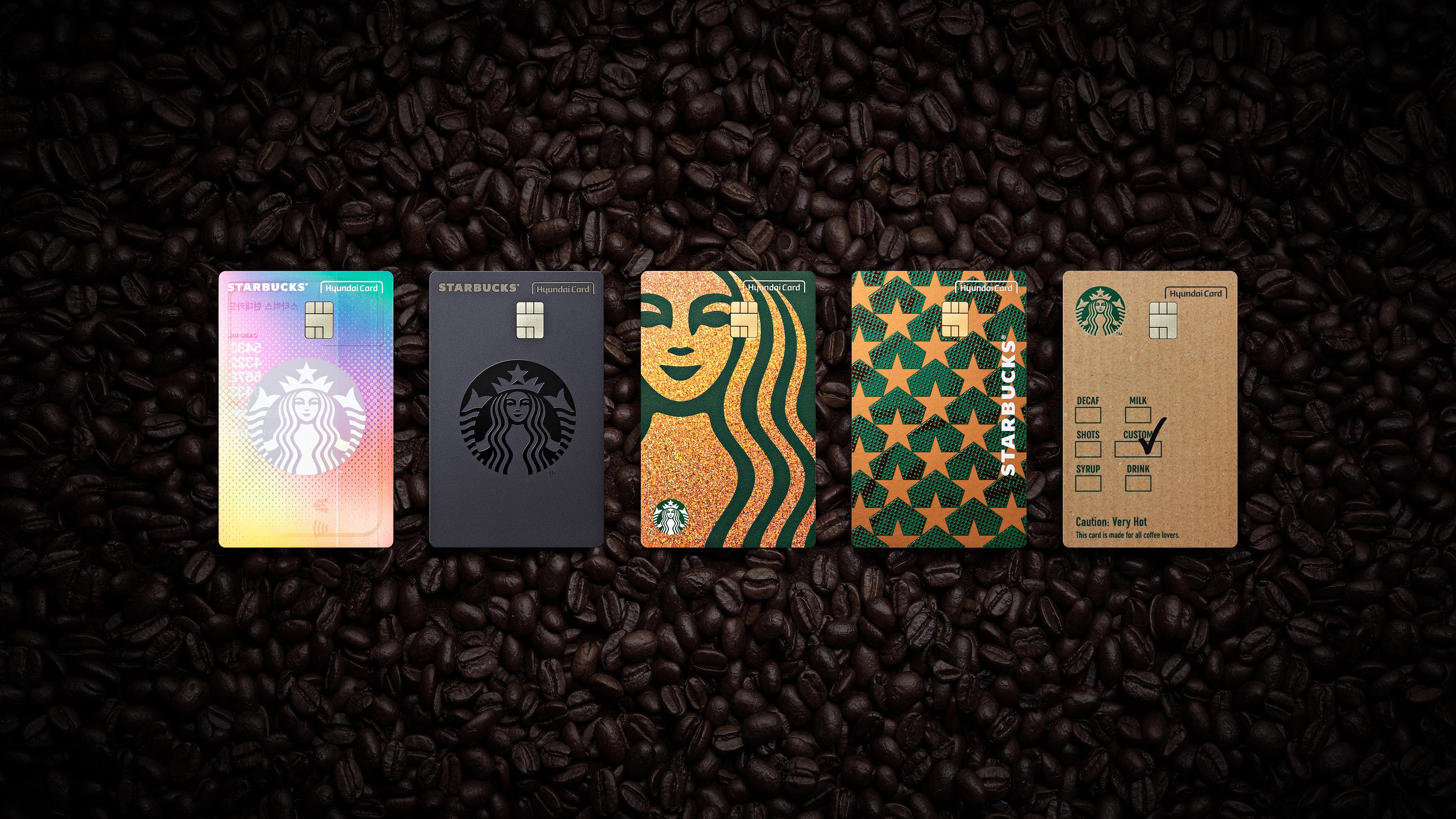 Starbucks Hyundai Card comes with star-studded benefits - Hyundai Card ...